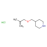 4-{[(2-methylprop-2-en-1-yl)oxy]methyl}piperidine hydrochloride