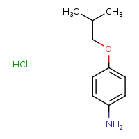 4-(2-methylpropoxy)aniline hydrochloride