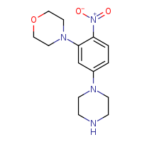 4-[2-nitro-5-(piperazin-1-yl)phenyl]morpholine