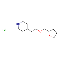 4-[2-(oxolan-2-ylmethoxy)ethyl]piperidine hydrochloride