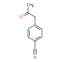 4-(2-oxopropyl)benzonitrile