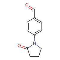4-(2-oxopyrrolidin-1-yl)benzaldehyde