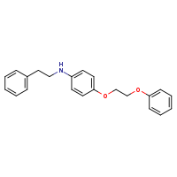 4-(2-phenoxyethoxy)-N-(2-phenylethyl)aniline
