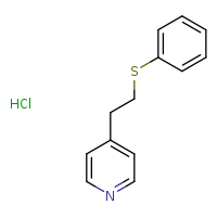 4-[2-(phenylsulfanyl)ethyl]pyridine hydrochloride
