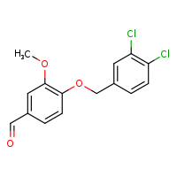 4-[(3,4-dichlorophenyl)methoxy]-3-methoxybenzaldehyde