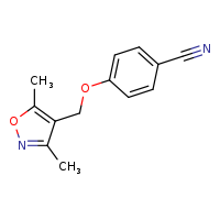 4-[(3,5-dimethyl-1,2-oxazol-4-yl)methoxy]benzonitrile