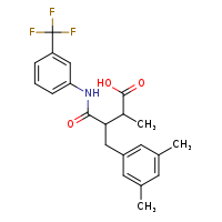 4-(3,5-dimethylphenyl)-2-methyl-3-{[3-(trifluoromethyl)phenyl]carbamoyl}butanoic acid