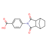 4-{3,5-dioxo-4-azatricyclo[5.2.1.0²,?]decan-4-yl}benzoic acid