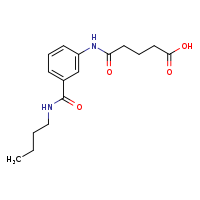 4-{[3-(butylcarbamoyl)phenyl]carbamoyl}butanoic acid
