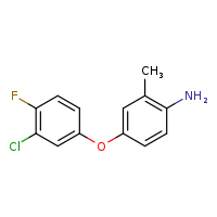 4-(3-chloro-4-fluorophenoxy)-2-methylaniline