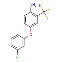 4-(3-chlorophenoxy)-2-(trifluoromethyl)aniline