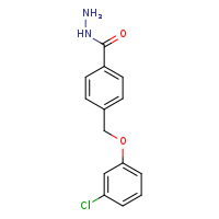4-(3-chlorophenoxymethyl)benzohydrazide