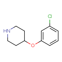 4-(3-chlorophenoxy)piperidine