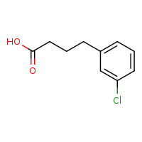 4-(3-chlorophenyl)butanoic acid