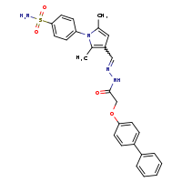 4-{3-[(E)-[(2-{[1,1'-biphenyl]-4-yloxy}acetamido)imino]methyl]-2,5-dimethylpyrrol-1-yl}benzenesulfonamide