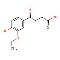 4-(3-ethoxy-4-hydroxyphenyl)-4-oxobutanoic acid