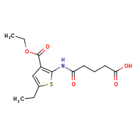 4-{[3-(ethoxycarbonyl)-5-ethylthiophen-2-yl]carbamoyl}butanoic acid