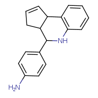 4-{3H,3aH,4H,5H,9bH-cyclopenta[c]quinolin-4-yl}aniline