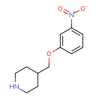 4-(3-nitrophenoxymethyl)piperidine