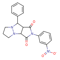 4-(3-nitrophenyl)-7-phenyl-1,4,8-triazatricyclo[6.3.0.0²,?]undecane-3,5-dione
