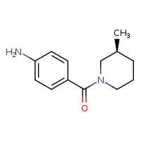 4-[(3S)-3-methylpiperidine-1-carbonyl]aniline