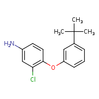 4-(3-tert-butylphenoxy)-3-chloroaniline