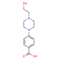 4-[4-(2-hydroxyethyl)piperazin-1-yl]benzoic acid