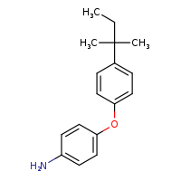 4-[4-(2-methylbutan-2-yl)phenoxy]aniline