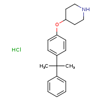 4-[4-(2-phenylpropan-2-yl)phenoxy]piperidine hydrochloride