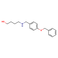 4-({[4-(benzyloxy)phenyl]methyl}amino)butan-1-ol