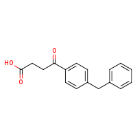 4-(4-benzylphenyl)-4-oxobutanoic acid