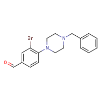 4-(4-benzylpiperazin-1-yl)-3-bromobenzaldehyde