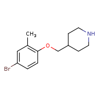 4-(4-bromo-2-methylphenoxymethyl)piperidine