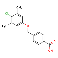 4-(4-chloro-3,5-dimethylphenoxymethyl)benzoic acid