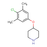 4-(4-chloro-3,5-dimethylphenoxy)piperidine