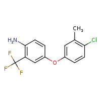 4-(4-chloro-3-methylphenoxy)-2-(trifluoromethyl)aniline