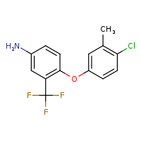 4-(4-chloro-3-methylphenoxy)-3-(trifluoromethyl)aniline