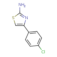 4-(4-chlorophenyl)-1,3-thiazol-2-amine