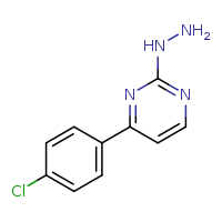 4-(4-chlorophenyl)-2-hydrazinylpyrimidine