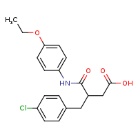 4-(4-chlorophenyl)-3-[(4-ethoxyphenyl)carbamoyl]butanoic acid