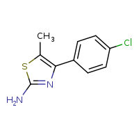 4-(4-chlorophenyl)-5-methyl-1,3-thiazol-2-amine