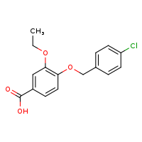 4-[(4-chlorophenyl)methoxy]-3-ethoxybenzoic acid