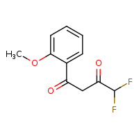 4,4-difluoro-1-(2-methoxyphenyl)butane-1,3-dione