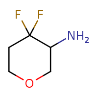 4,4-difluorooxan-3-amine