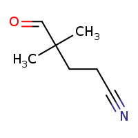 4,4-dimethyl-5-oxopentanenitrile