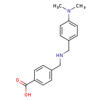 4-[({[4-(dimethylamino)phenyl]methyl}amino)methyl]benzoic acid