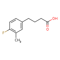 4-(4-fluoro-3-methylphenyl)butanoic acid