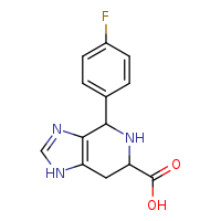 4-(4-fluorophenyl)-1H,4H,5H,6H,7H-imidazo[4,5-c]pyridine-6-carboxylic acid