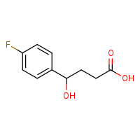 4-(4-fluorophenyl)-4-hydroxybutanoic acid
