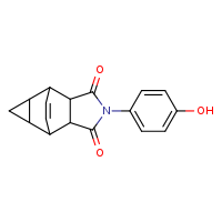 4-(4-hydroxyphenyl)-4-azatetracyclo[5.3.2.0²,?.0?,¹?]dodec-11-ene-3,5-dione